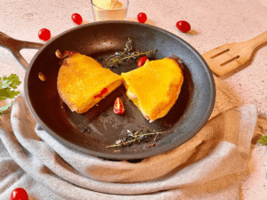 Cuscuz de Tapioca na Frigideira